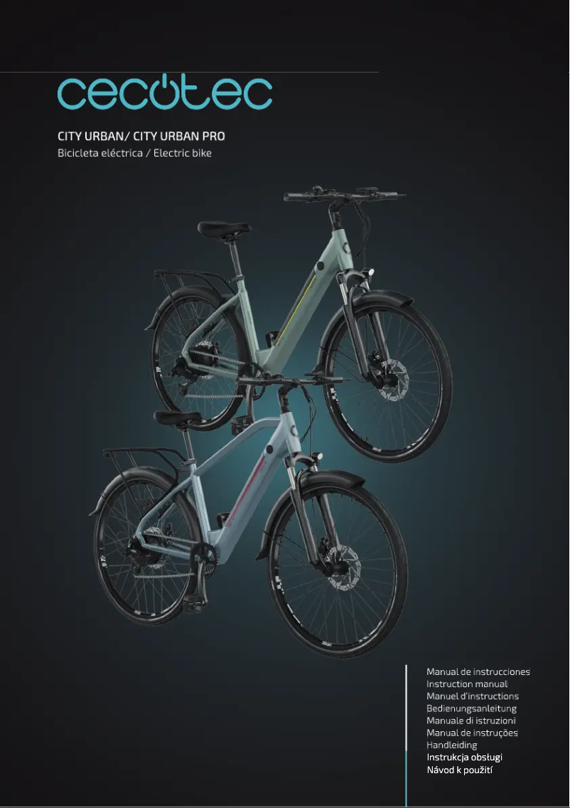 Page 1 de la notice Manuel utilisateur Cecotec City Urban