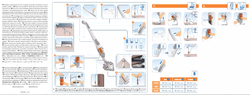 Page n°1 - Manuel utilisateur Tefal TY8813RH