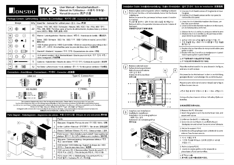 Image de la première page du manuel de l'appareil TK-3