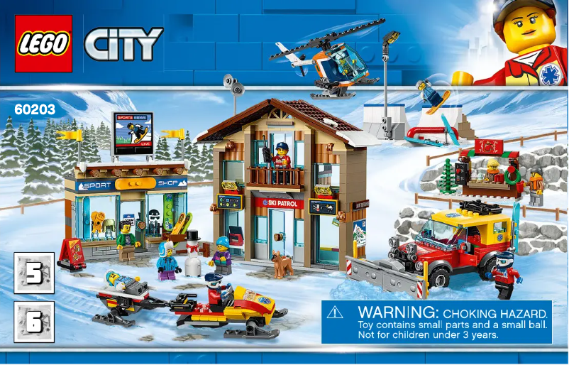 Página 1 del manual Manual de usuario Lego City 60203