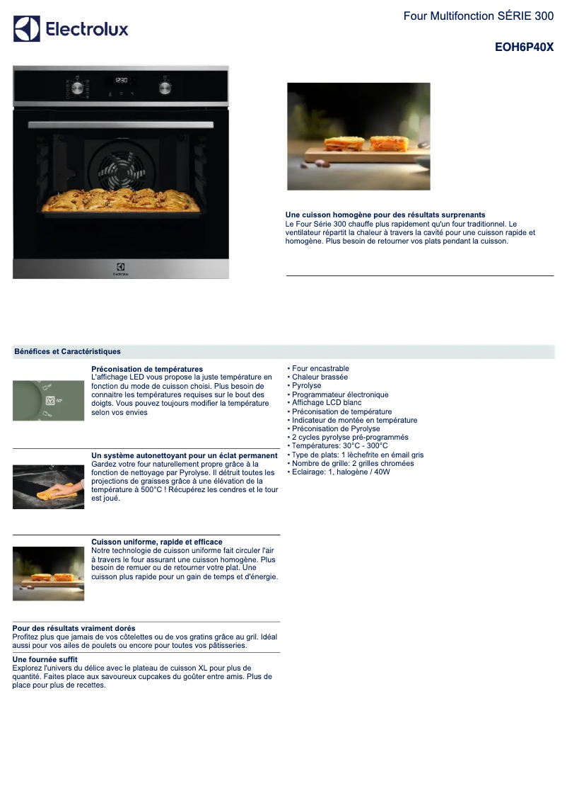Imagen de la primera página del manual del dispositivo EOH6P40X