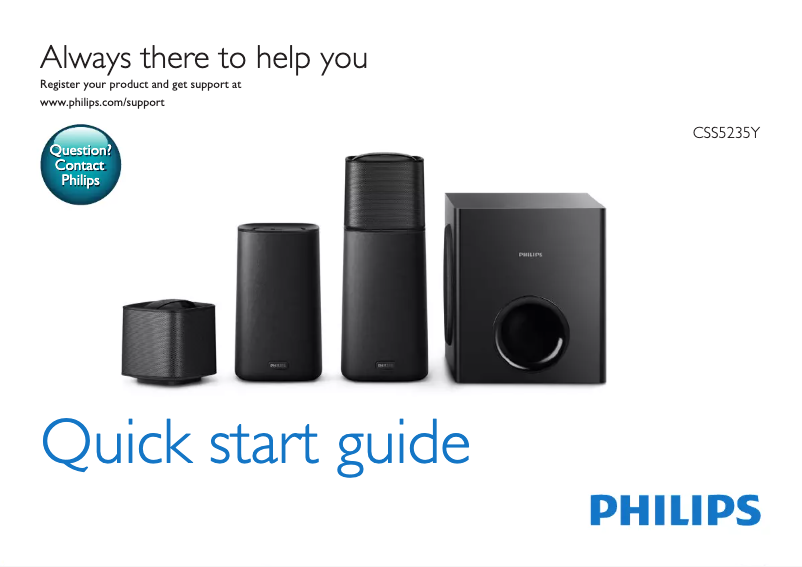 Image de la première page du manuel de l'appareil CSS5235Y