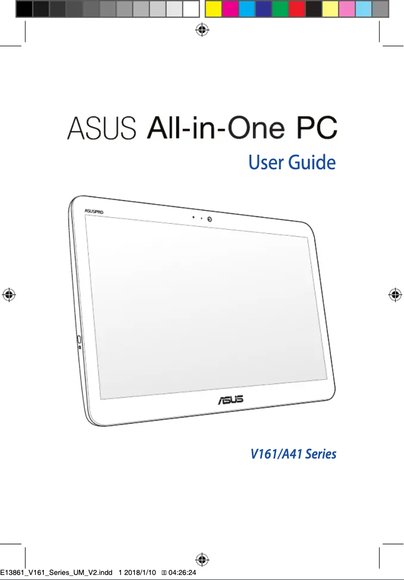 Page n°1 - Manuel utilisateur Asus Vivo AiO V161GA