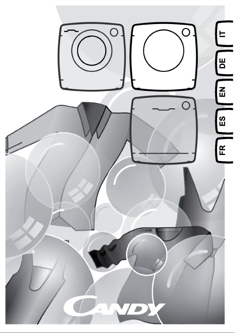 Page n°1 - Manuel utilisateur Candy CSE V8LF-S