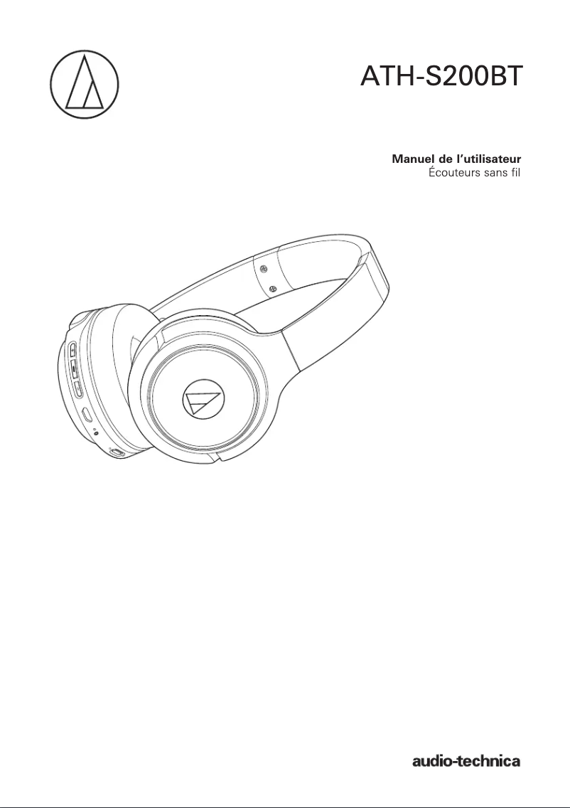 Page n°1 - Manuel utilisateur Audio-Technica ATH-S200BT