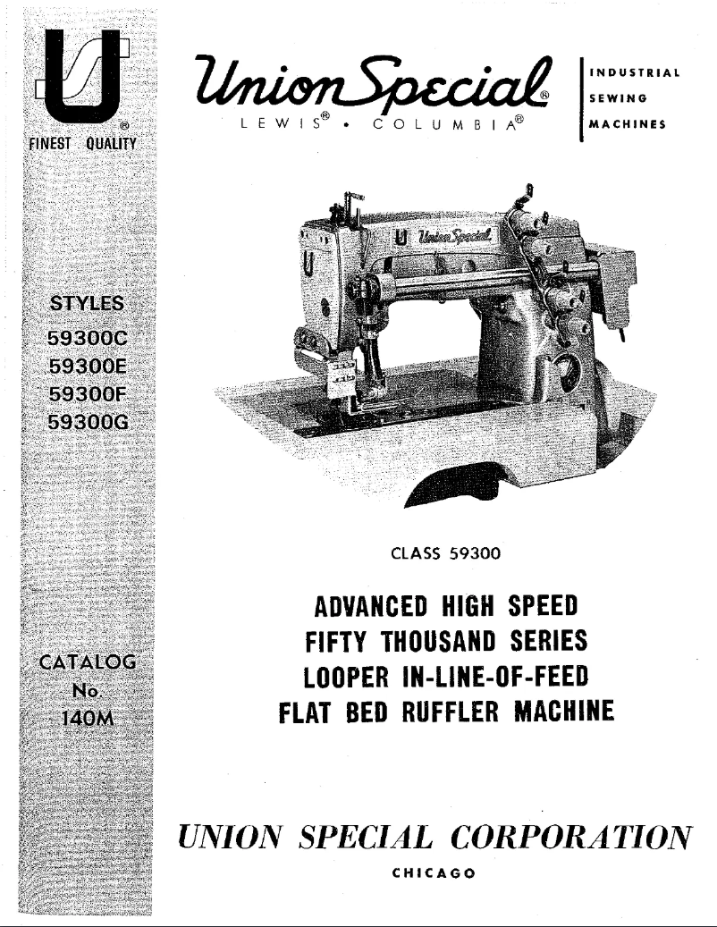 Image de la première page du manuel de l'appareil 59300C