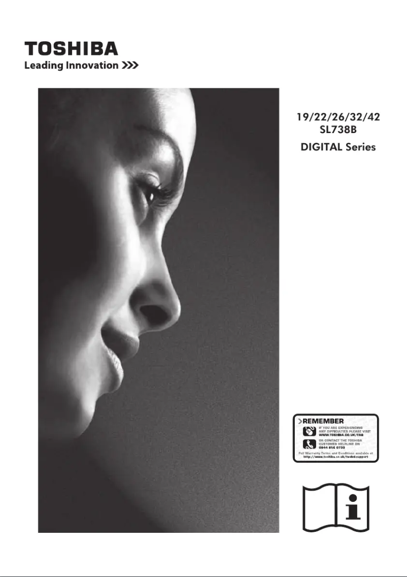 Página 1 del manual Manual de usuario Toshiba 42SL738B