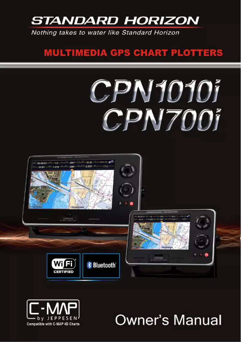 Página 1 del manual Manual de usuario Standard Horizon CPN700i