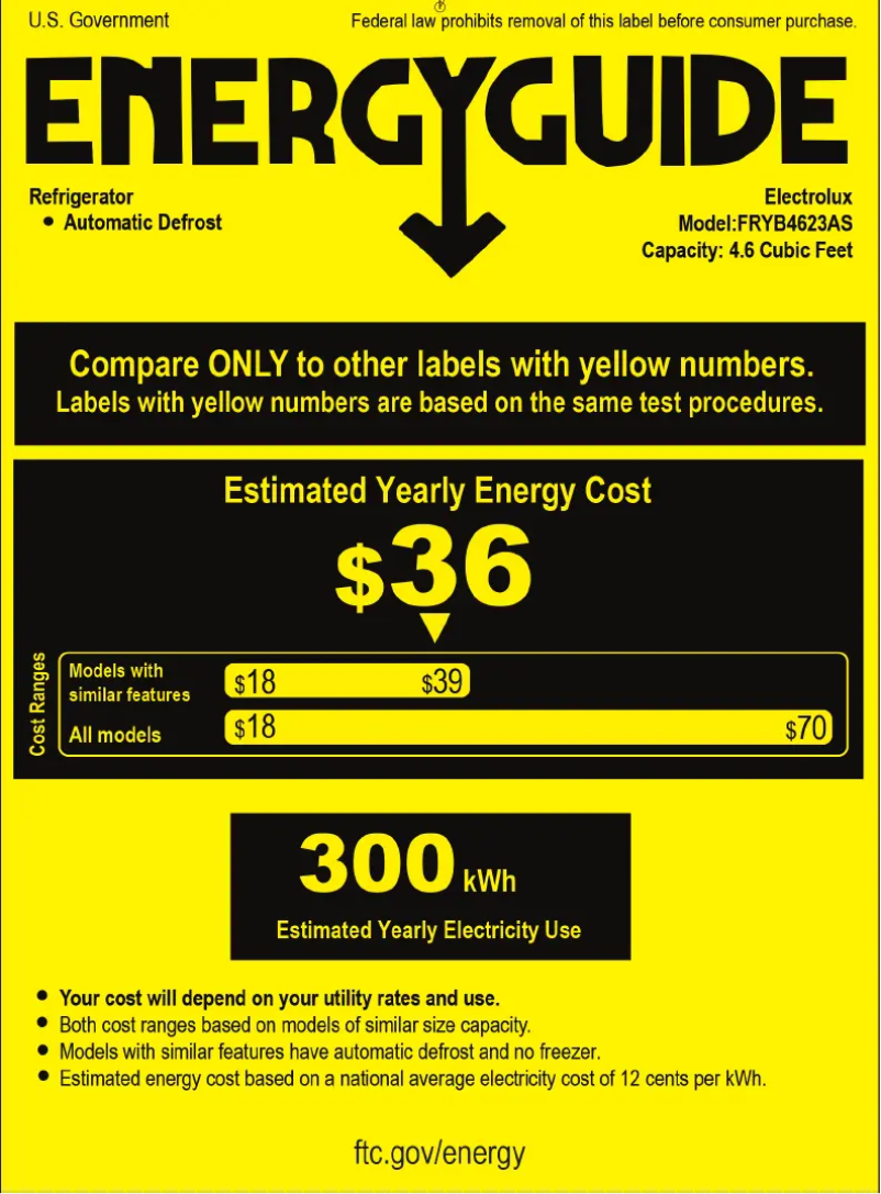 Image de la première page du manuel de l'appareil FRYB4623AS
