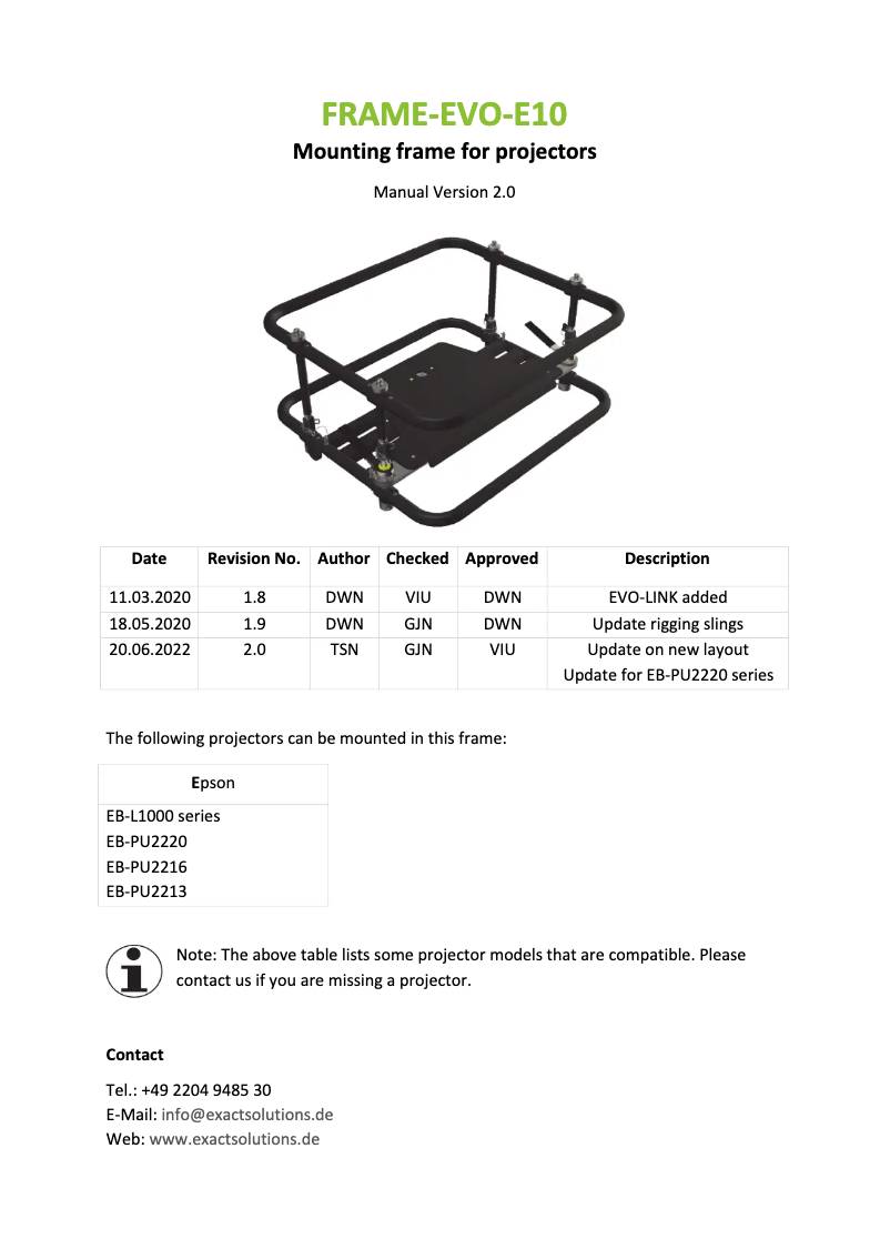 Imagen de la primera página del manual del dispositivo ELPMB59