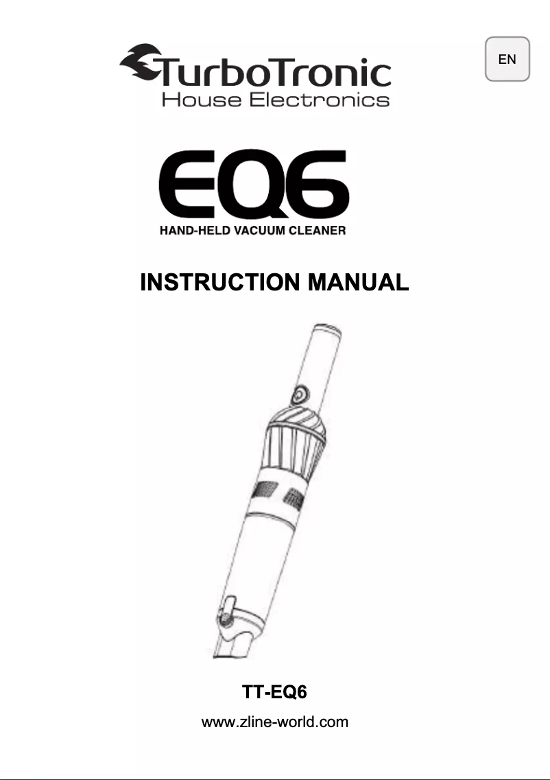 Page 1 de la notice Manuel utilisateur TurboTronic TT-EQ6