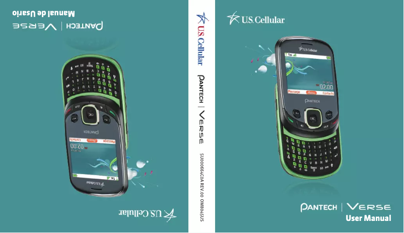 Image de la première page du manuel de l'appareil Verse