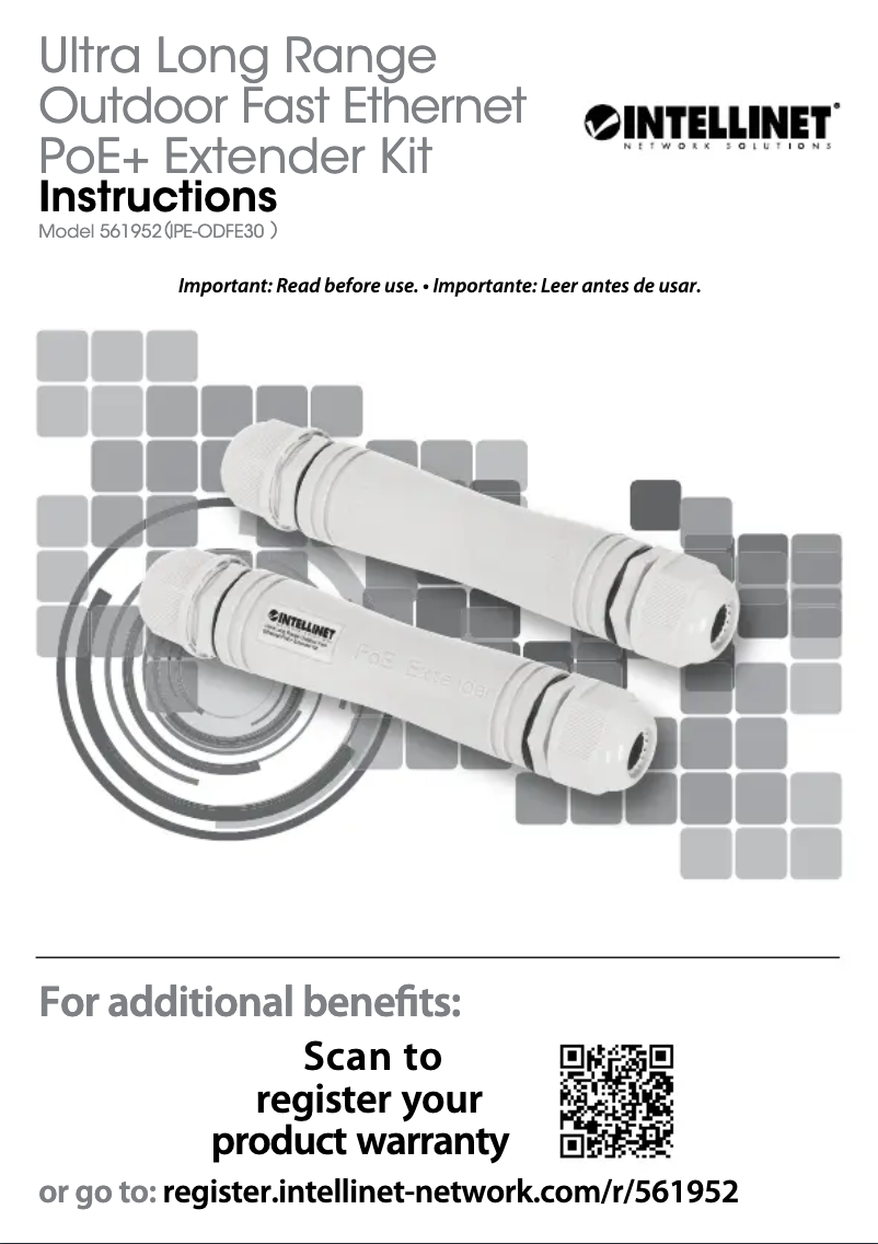 Page n°1 - Manuel utilisateur Intellinet 561952