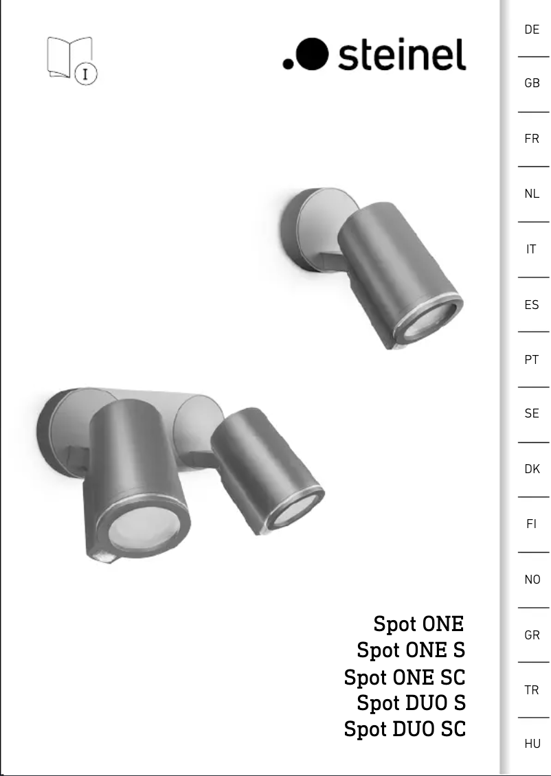 Page n°1 - Manuel utilisateur Steinel Spot DUO