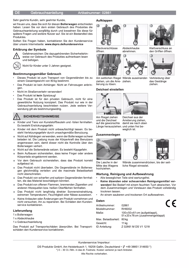 Image de la première page du manuel de l'appareil 02861