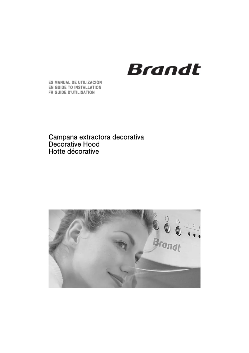 Page n°1 - Manuel utilisateur Brandt AD1006X