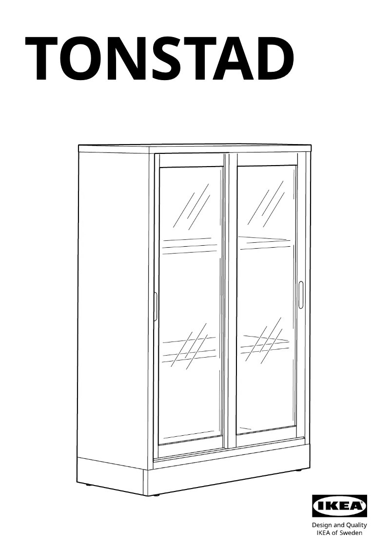 Image de la première page du manuel de l'appareil TONSTAD 405.569.88