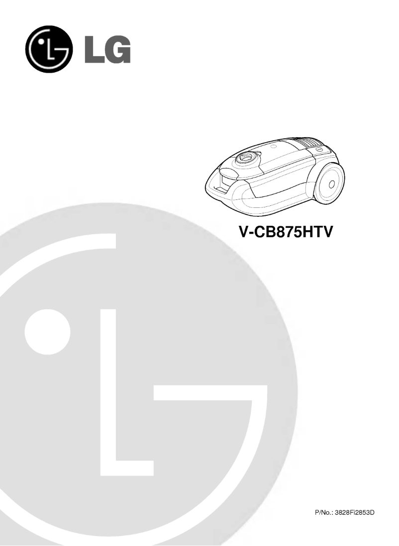 Image de la première page du manuel de l'appareil V-CB875HTV