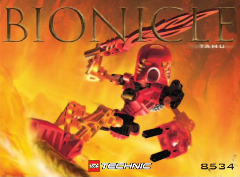 Page n°1 - Manuel utilisateur Lego Bionicle 8534
