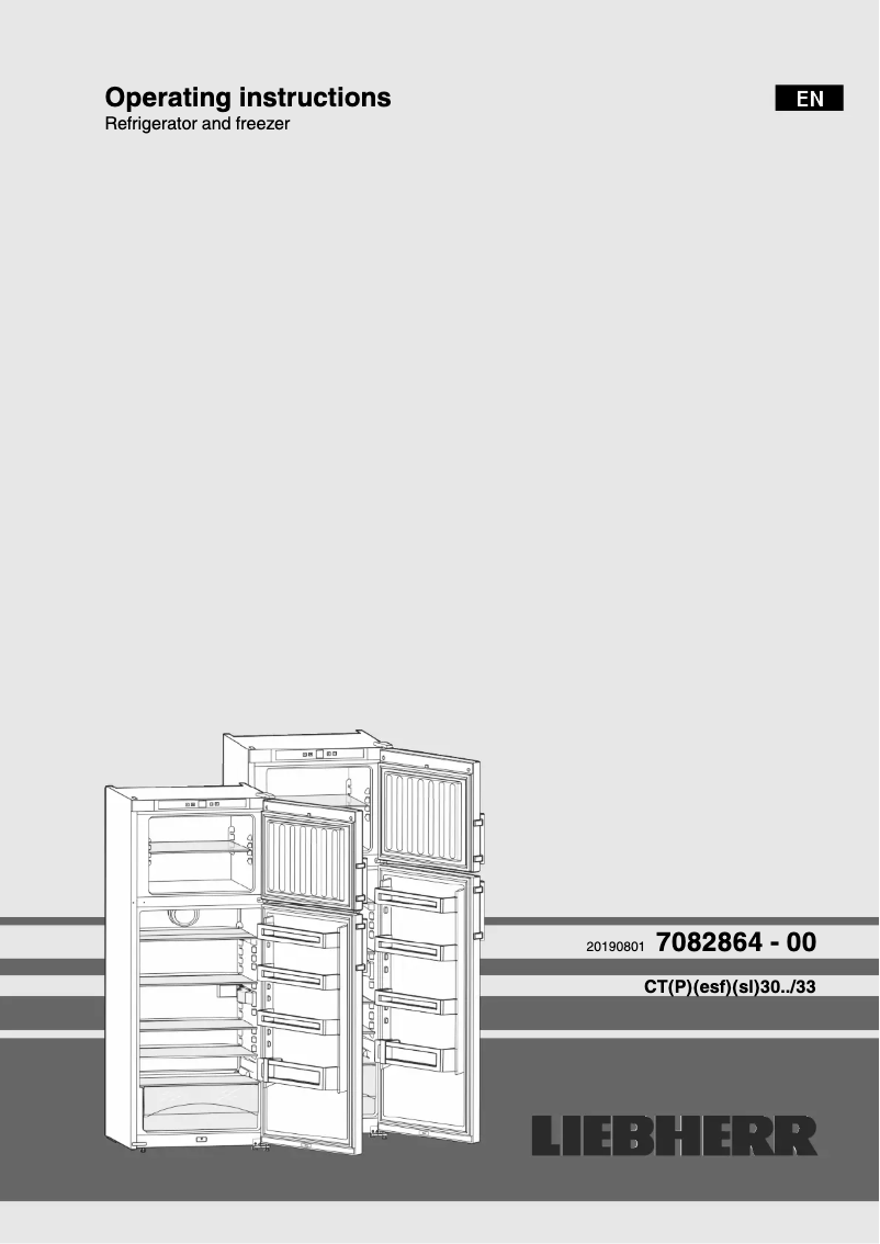 Image de la première page du manuel de l'appareil CTP 3016 Comfort