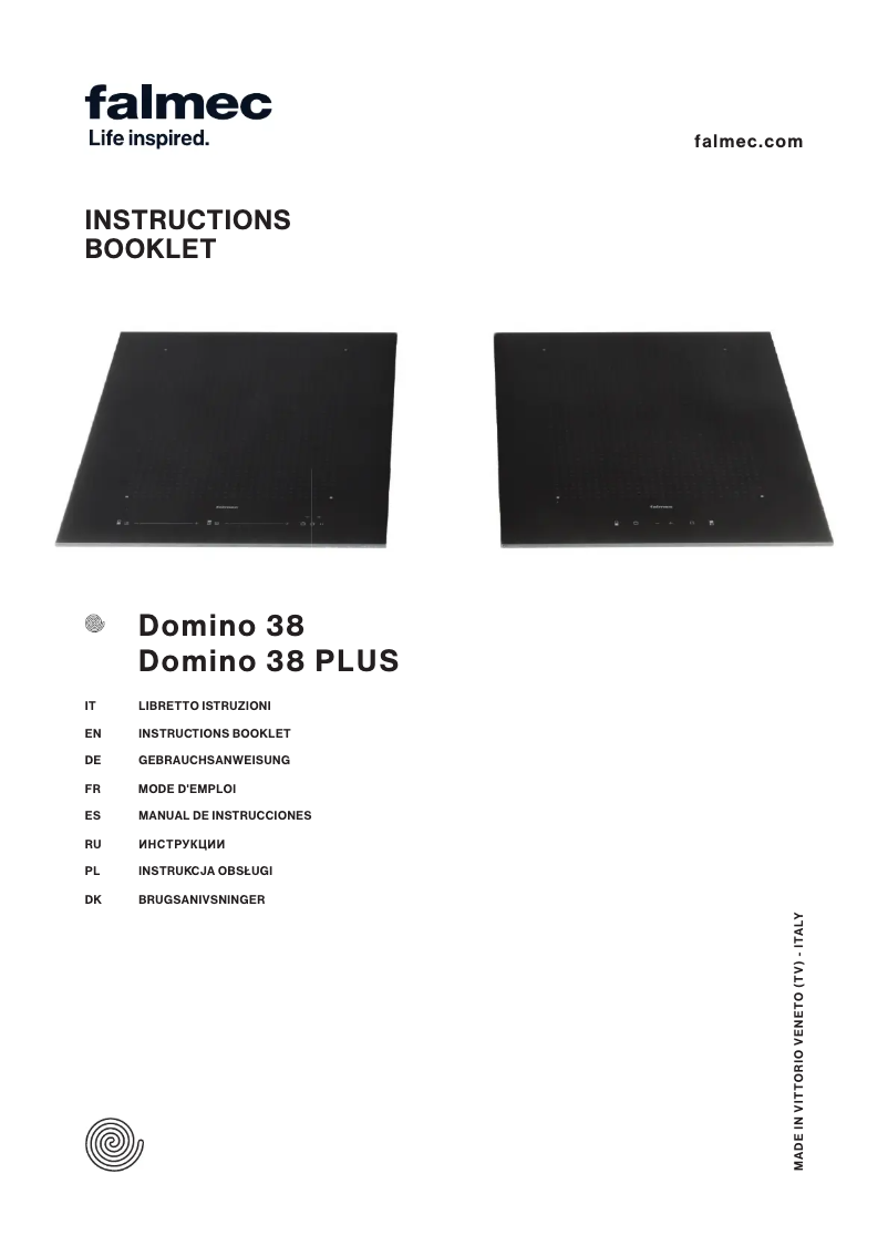 Image de la première page du manuel de l'appareil Domino 38 PLUS
