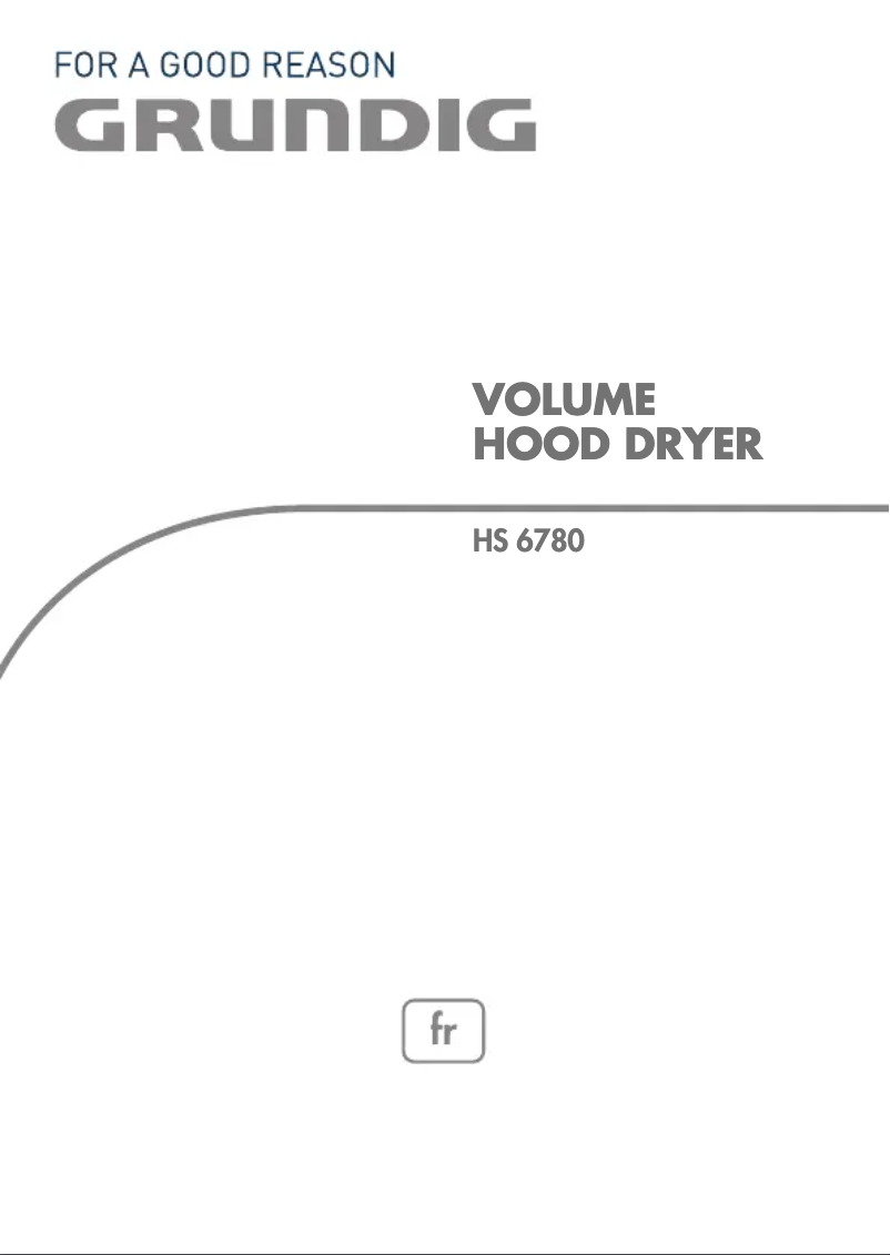 Página 1 del manual Manual de usuario Grundig HS 6780