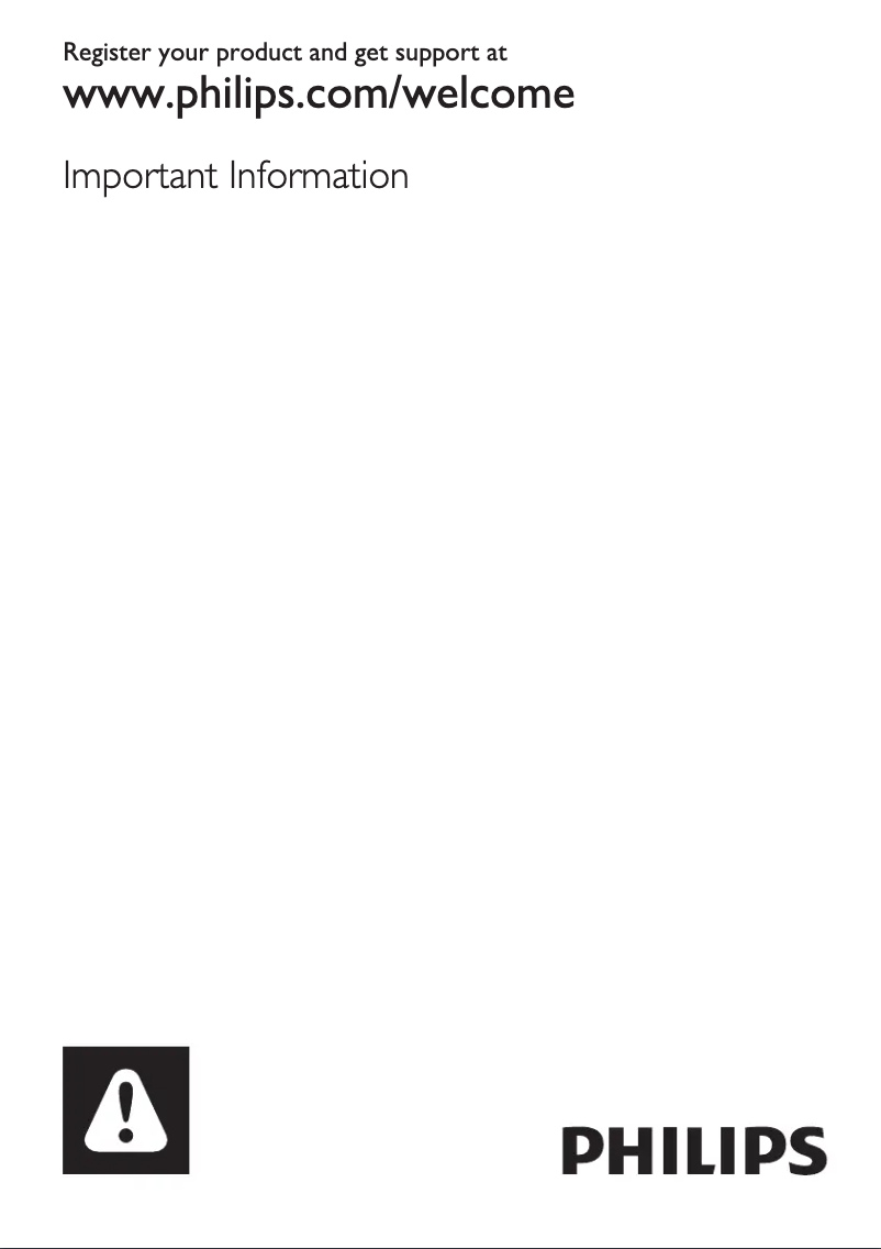 Page n°1 - Manuel utilisateur Philips Performer Active FC8663