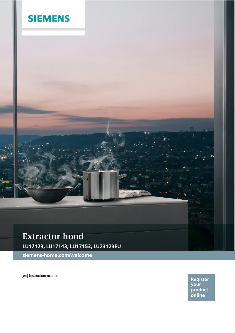 Page 1 de la notice Manuel utilisateur Siemens LU17153