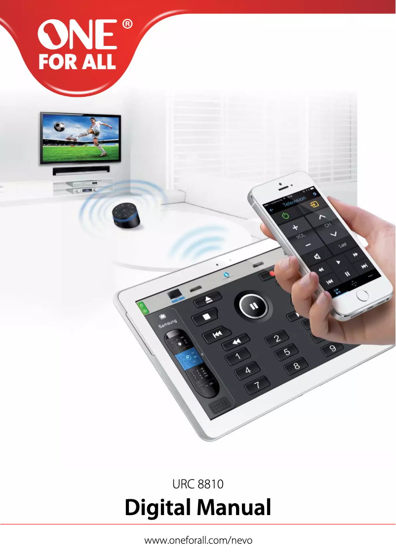 Page 1 de la notice Manuel utilisateur One for all Smart Zapper