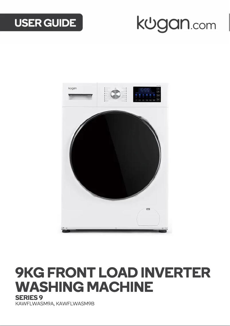 Page 1 de la notice Manuel utilisateur Kogan KAWFLWASM9A