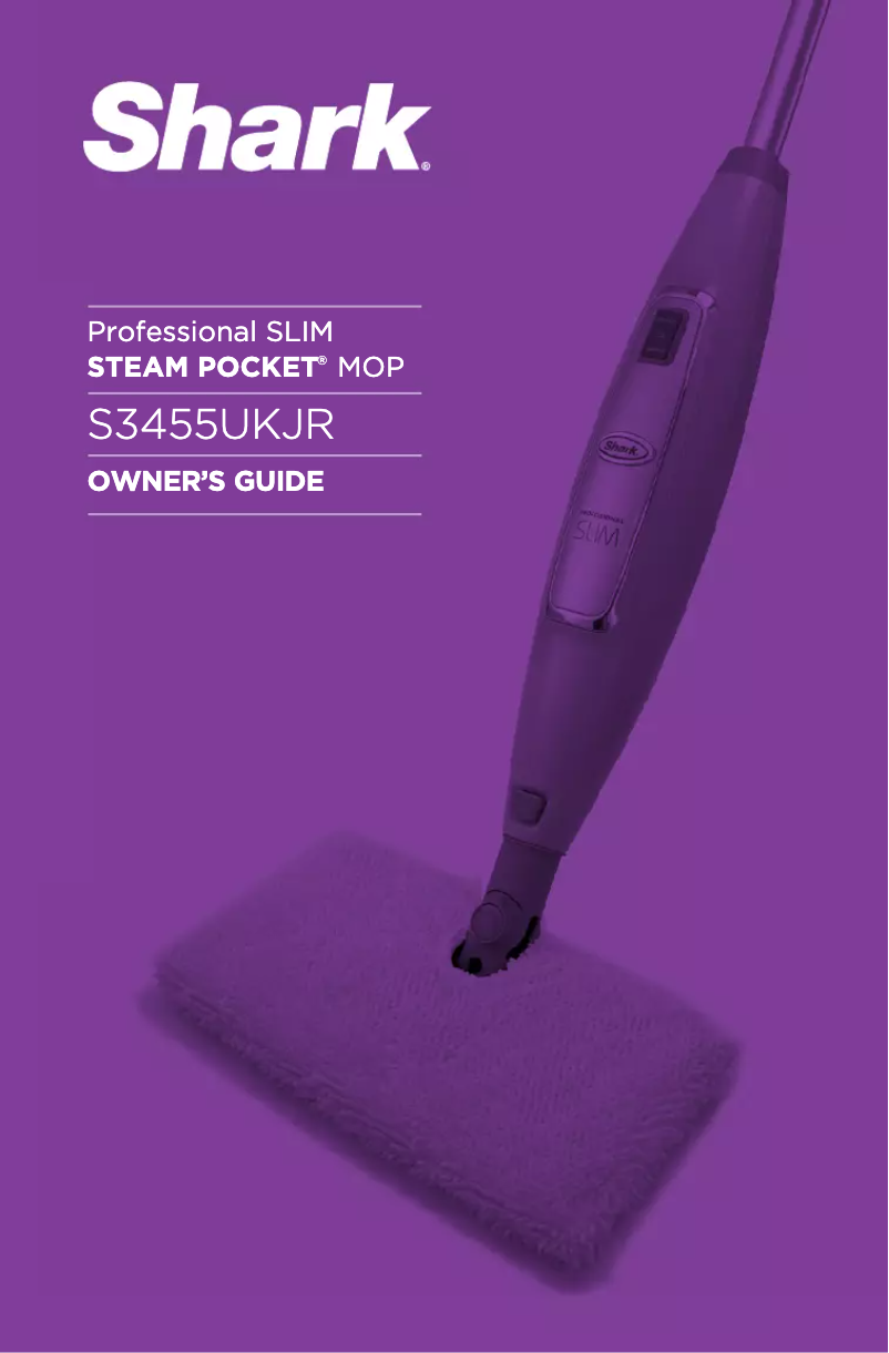 Image de la première page du manuel de l'appareil Slim Steam S3455