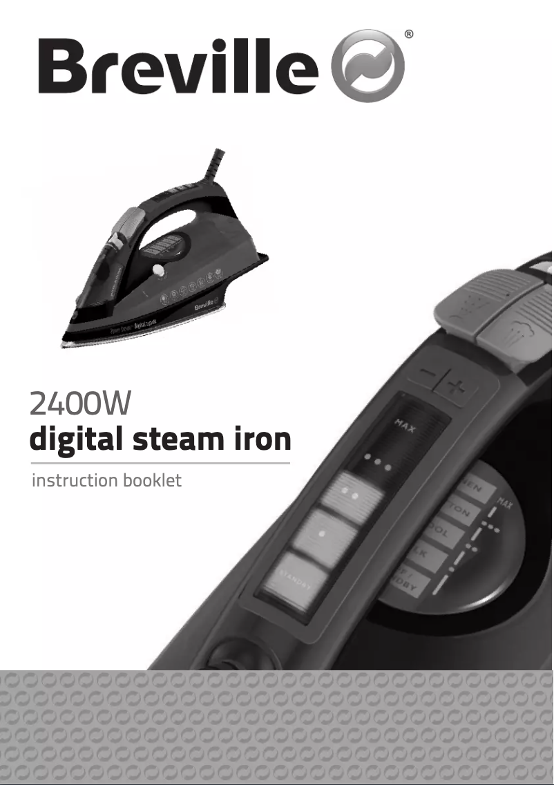 Page 1 de la notice Manuel utilisateur Breville Power Steam Digital VIN210