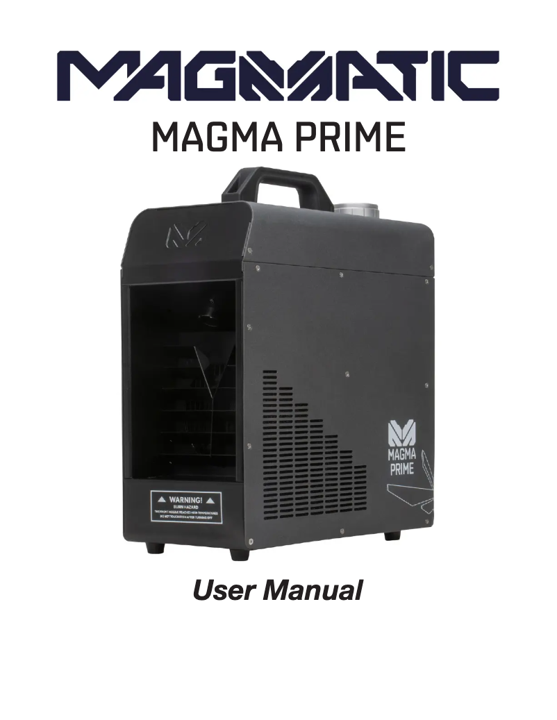 Page 1 de la notice Manuel utilisateur Elation MAGMATIC Magma Prime