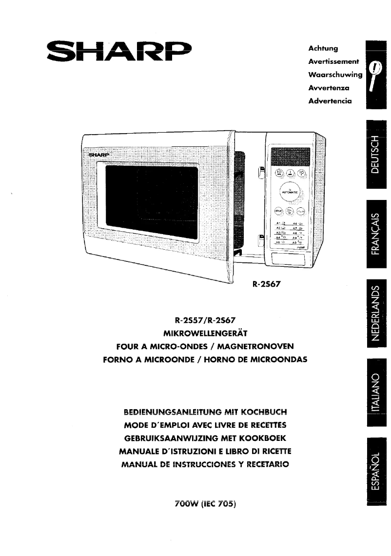 Imagen de la primera página del manual del dispositivo R2-S57