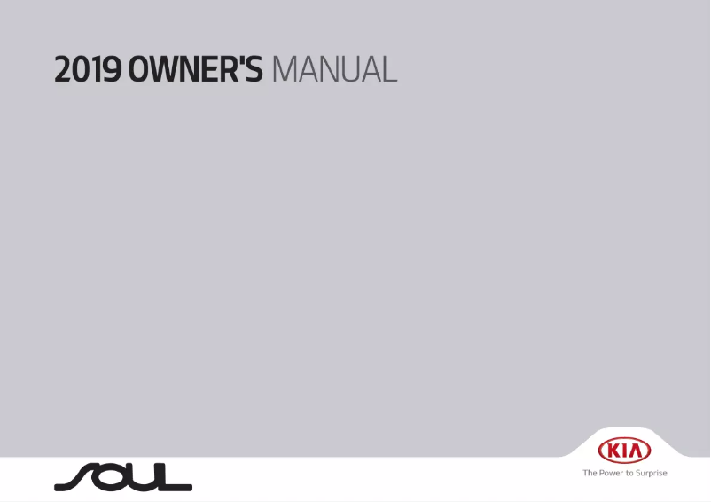 Image de la première page du manuel de l'appareil Soul (2019)