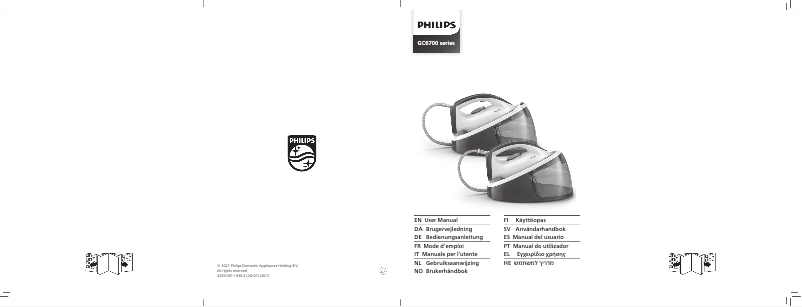 Image de la première page du manuel de l'appareil Fastcare Compact GC6720