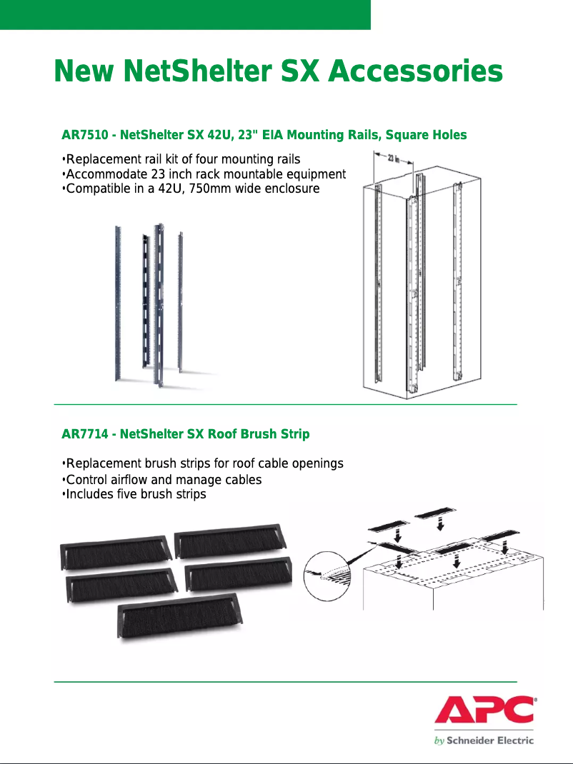 Page 1 de la notice Manuel utilisateur APC AR7511
