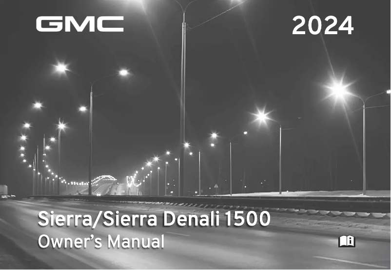 Page 1 de la notice Manuel utilisateur GMC Sierra (2024)