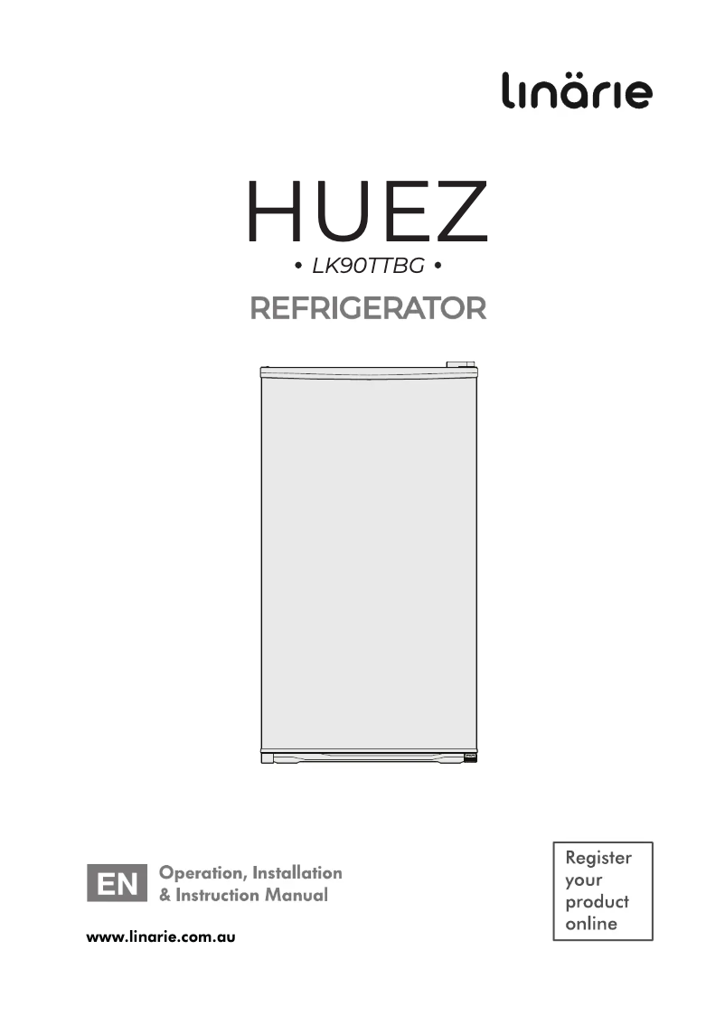 Page 1 de la notice Manuel utilisateur Linarie Huez LK90TT