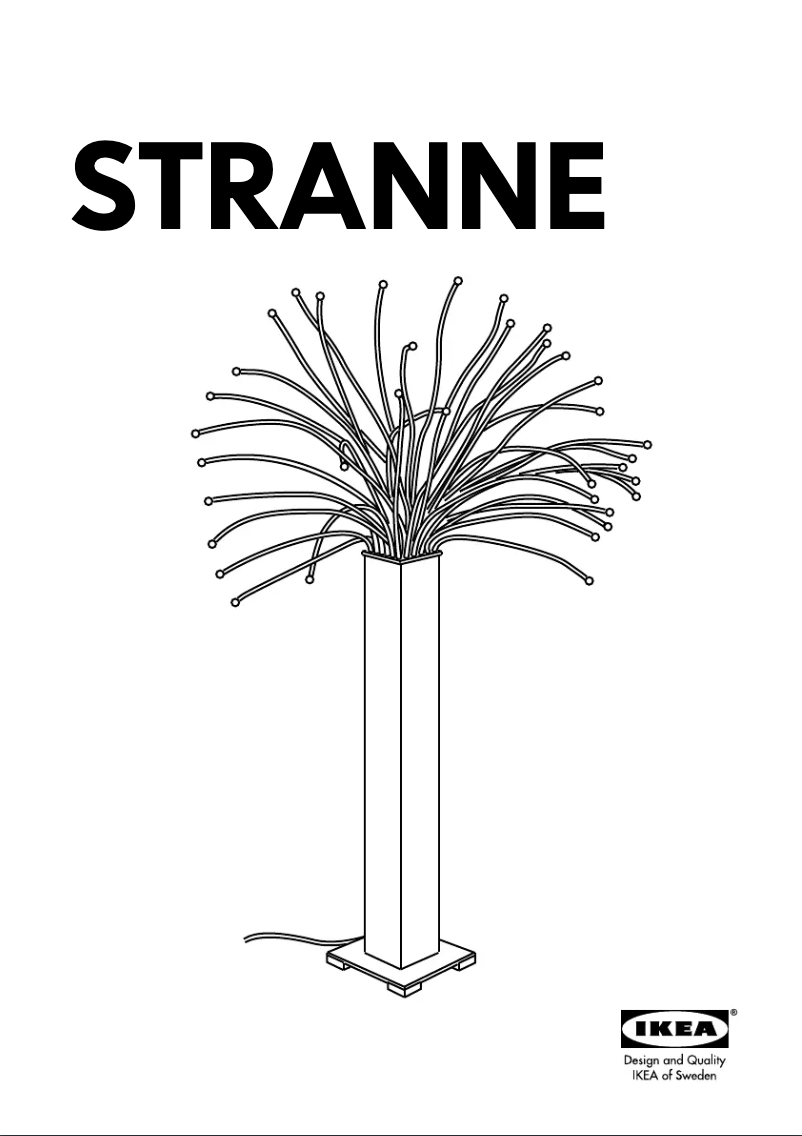 Image de la première page du manuel de l'appareil STRANNE