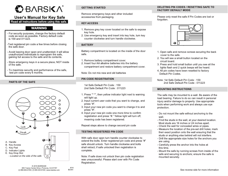 Imagen de la primera página del manual del dispositivo AX12660