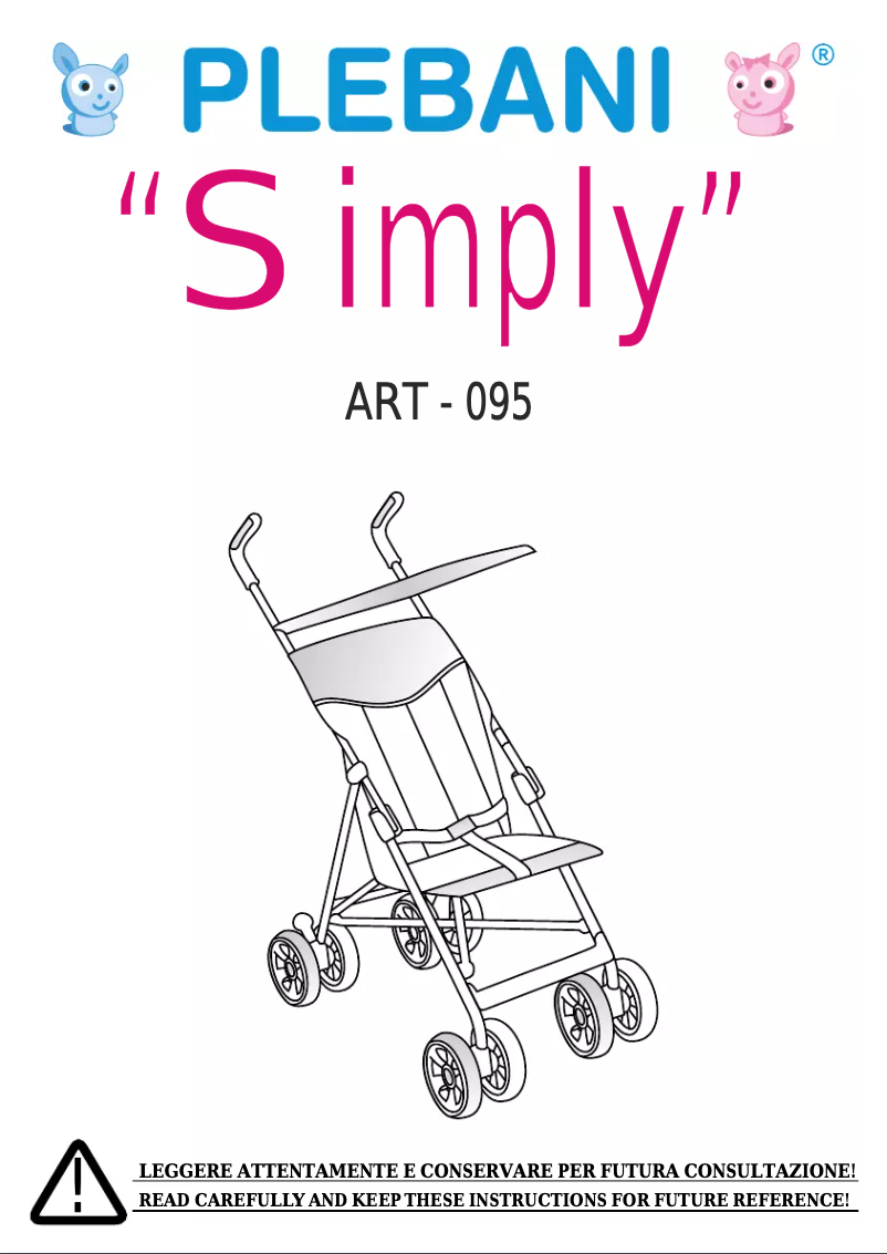 Page n°1 - Manuel utilisateur Plebani Simply