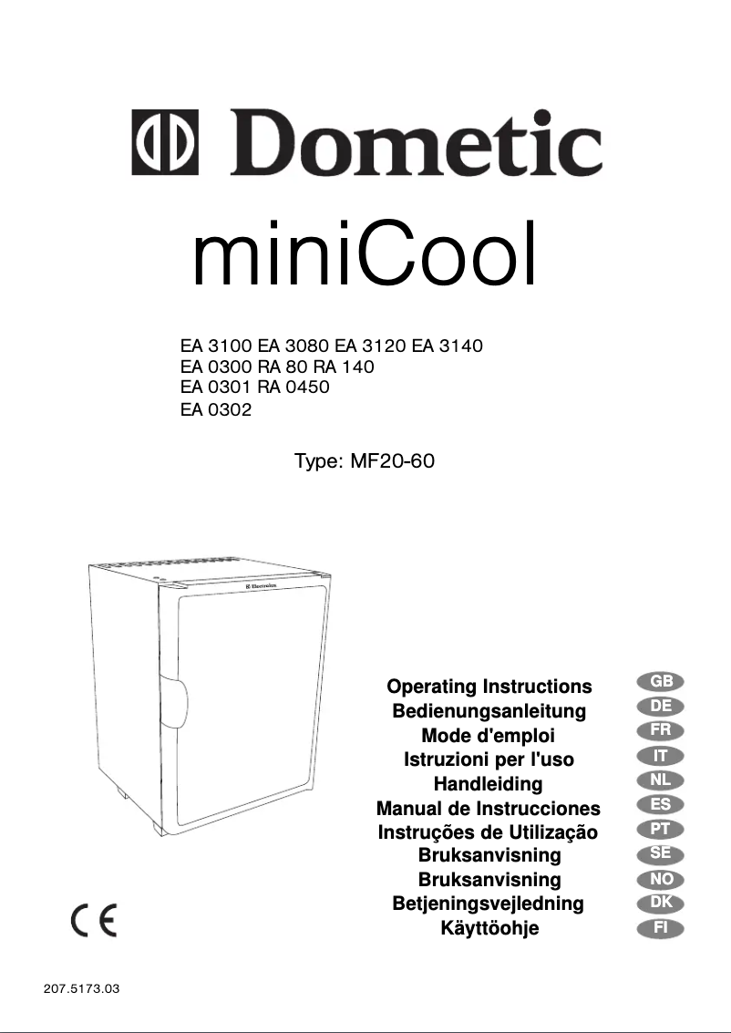 Image de la première page du manuel de l'appareil EA 0302
