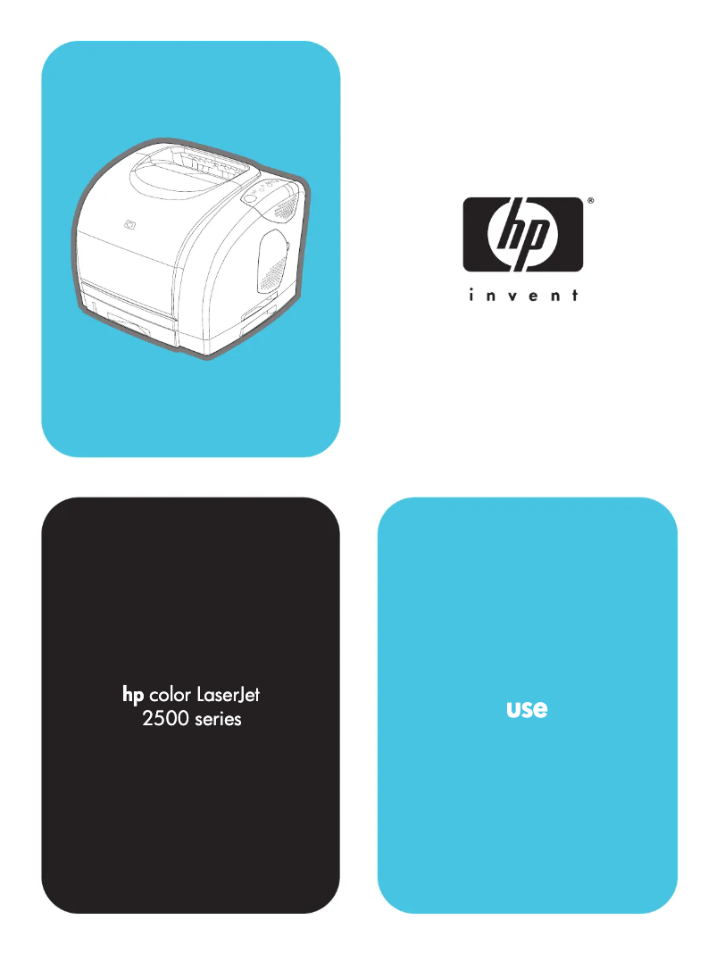 Page 1 de la notice Manuel utilisateur HP Color LaserJet 2500n