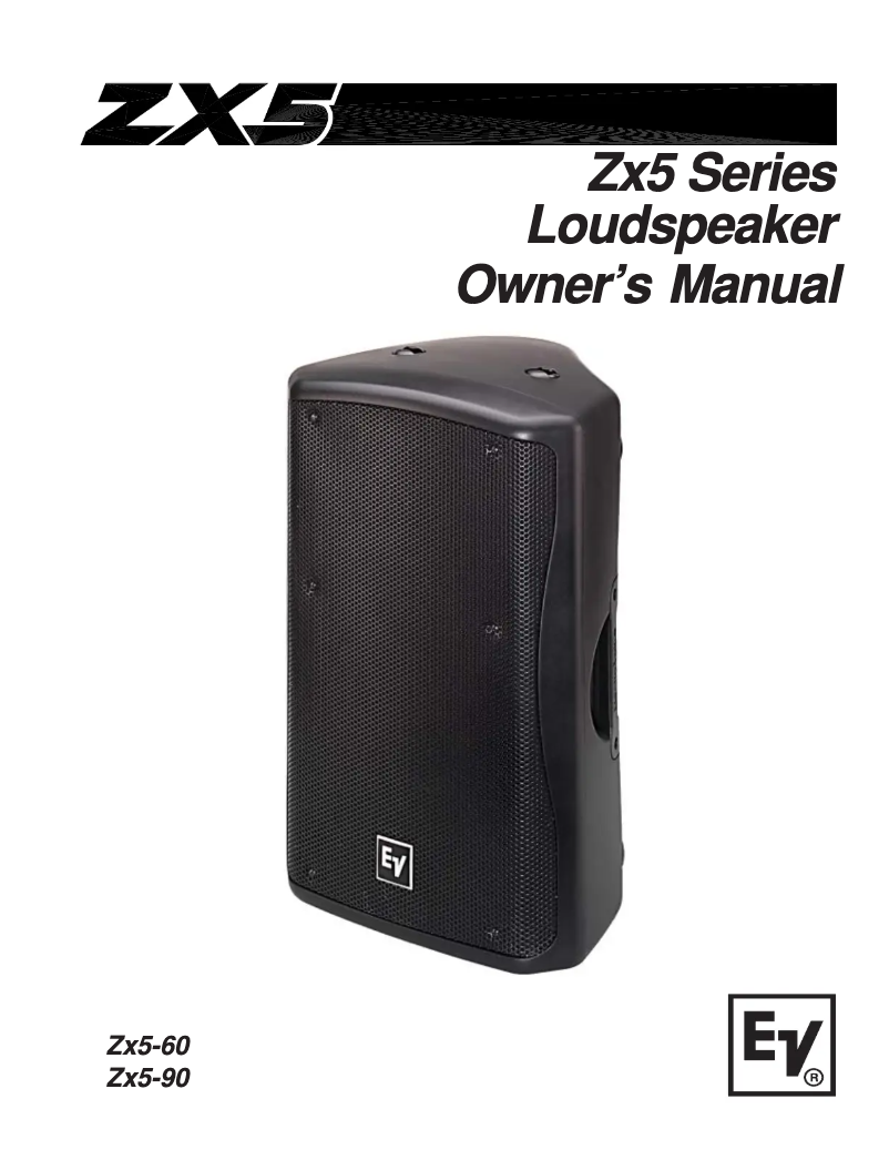 Page 1 de la notice Manuel utilisateur Bosch ZX5-90