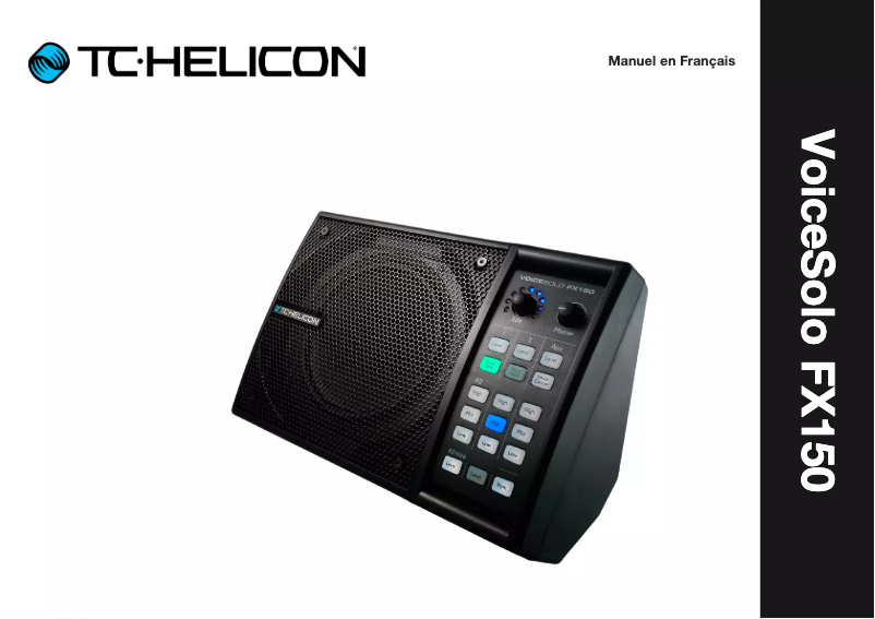 Página 1 del manual Manual de usuario TC Helicon VoiceSolo FX150