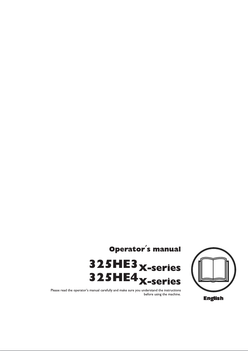 Page n°1 - Manuel utilisateur Husqvarna 325HE4X