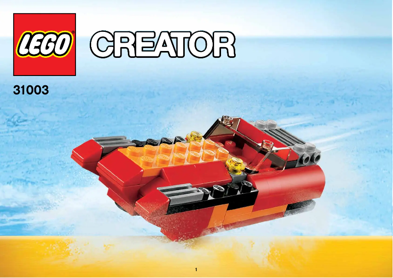 Página 1 del manual Manual de usuario Lego Red Rotors