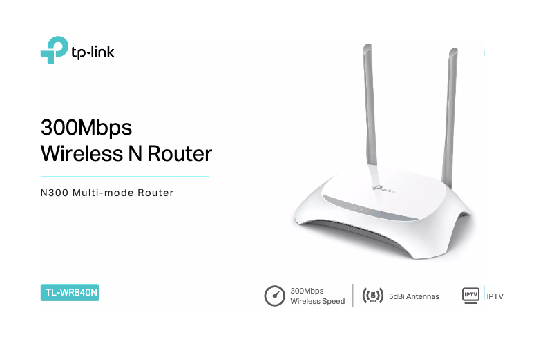 Page n°1 - Fiche technique TP-Link TL-WR840N