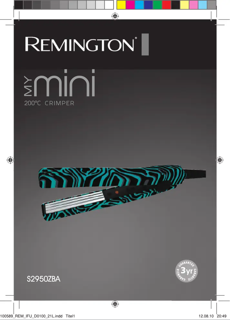 Page 1 de la notice Manuel utilisateur Remington S2950ZBA